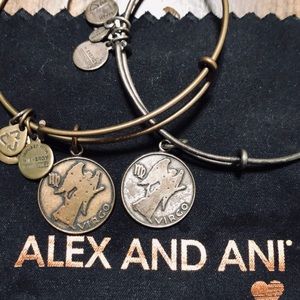 Alex and Ani Virgo. Silver and Gold